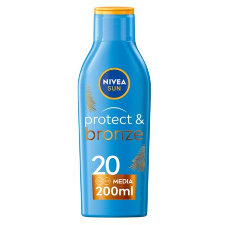Nivea Sun Latte Solare Protect & Bronze Fp20 200ml