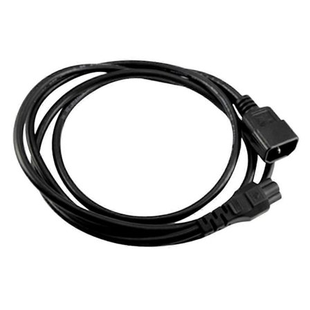 3-stift till Micky IEC 320 C14 till C5-kabel IEC320 för PDU UPS