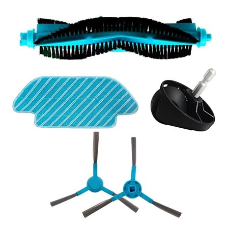 Tillbehör för Conga 4090 5090 6090 Reservdelar Dammsugare Ersättningsset Sidoborste Mopp Clot