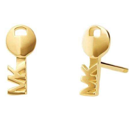 Michael Kors Earrings Gul, Dame Øreringe, Størrelse: ONE Size