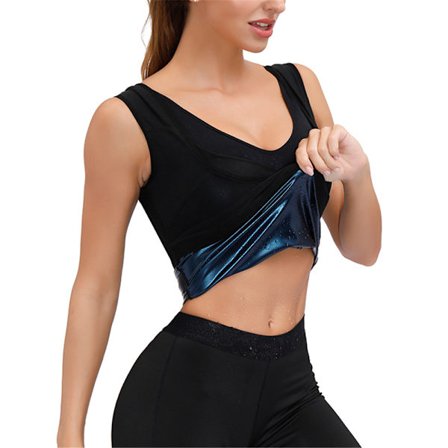 Sweat Sauna Vest Body Shapers Vest KVINDER S-M