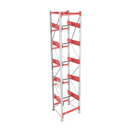 Pallereol ULTIMATE, til kabeltromler, grundsektion, 5000x950x1100 mm