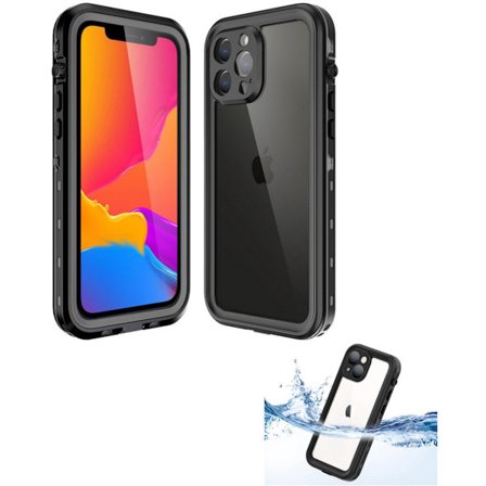 Enkeltpakke - iPhone 13 Mini Vandtæt Etui - IP68 Vandtæt Etui - Sort