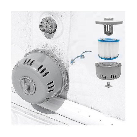 Yhteensopiva Lay Z V1 S1 Spa -suodattimen kotelon kanssa, porealtaan puhdistustarvikkeet