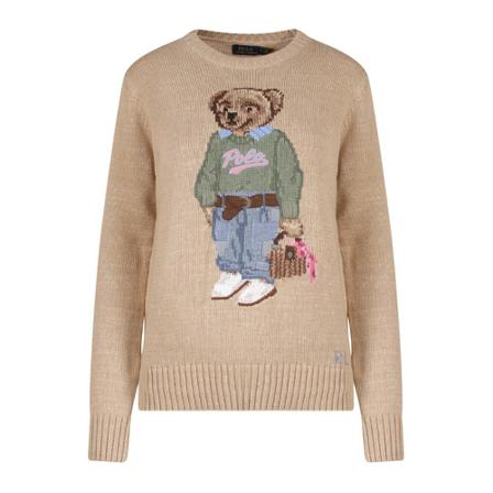 Ralph Lauren, Knitwear 211872738 Beige, Dames, Maat:M