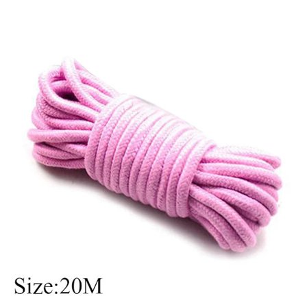 2m/5m/10m Sex Slave Bondage Tau Tykk Bomull Restriksjon Erotisk Rollespill Leker Mykt Bomullstau EK-Ny