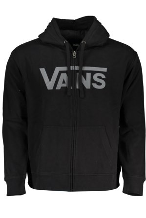 Vans Felpa Con Zip Uomo Nero
