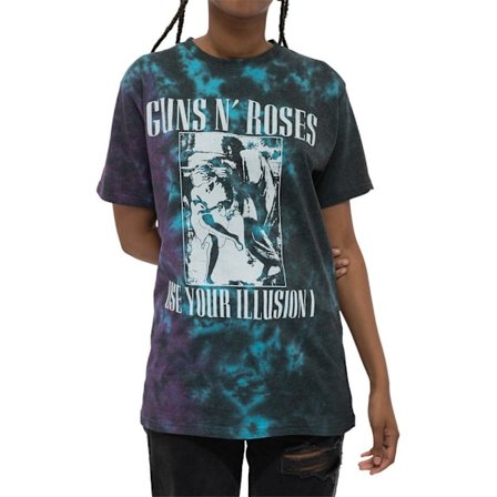 Guns N Roses Unisex Adult Use Your Illusion Monochrome T-Shirt