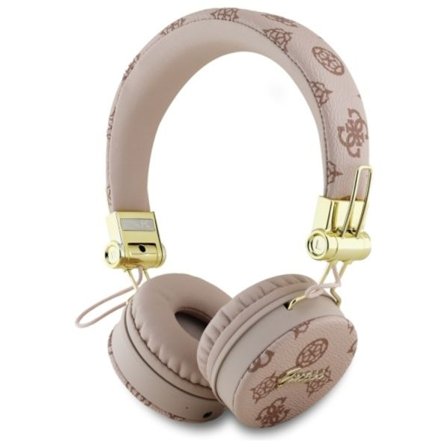 Guess Bluetooth On-Ear ENC Hörlurar Peony Script Round Shape