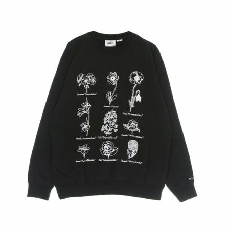 Obey Crewneck sweatshirt Sort, Herre Sweatshirts, Størrelse: L