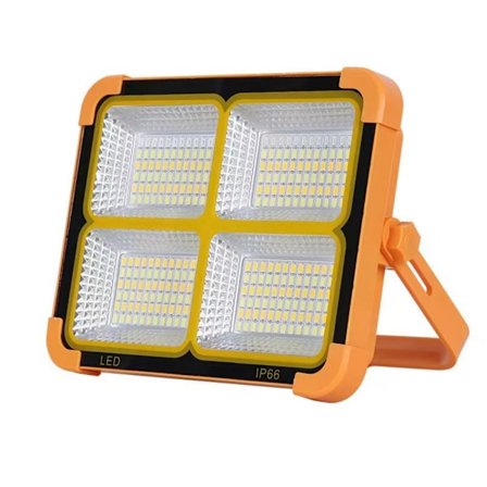 ErayLife Genopladelig LED Arbejds Sollampe 100W 348Leds Bærbar Arbejdslampe 10000LM Magnetisk Base Vandafvisende Batteridrevet Arbejdslampe 10000mAh 