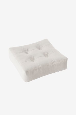 Karup Design - Rahi More Pouf, puuvilla - Beige - Rahit - - Homeroom