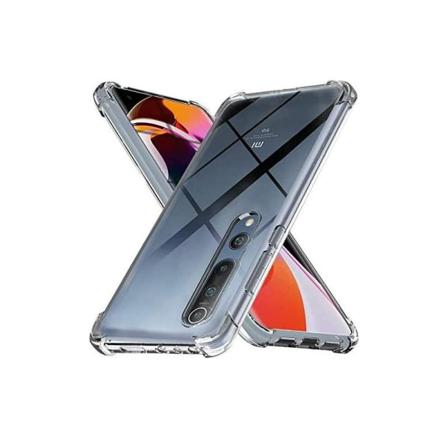 Xiaomi Mi 10 Pro Stötdämpande Silikon Skal Shockr Transparent