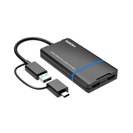 MicroConnect USB-C or USB A 2in1 to HDMI