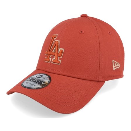 New Era - Naranja adjustable Gorra - Los Angeles Dodgers Seasonal World Series 9FORTY Copper Adjustable @ Hatstore