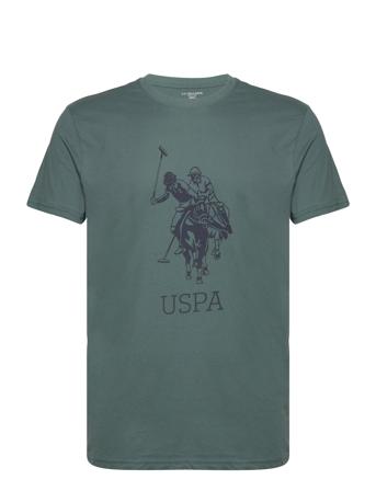 Uspa T-Shirt Frederik Men T-shirts Short-sleeved Blå U.S. Polo Assn.*Betinget Tilbud