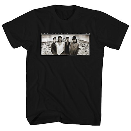 U2 T-shirt Joshua Tree Europe Tour – 7 US-tröja