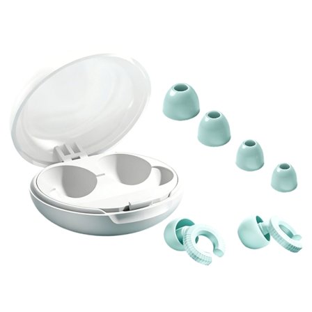 Återanvändbara Tvättbara Öronproppar Mjuka Bekväma Ljudblockerande för Sömnkomfort