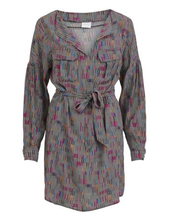 Viborine L/S Dress/Su/C19 Patterned Vila