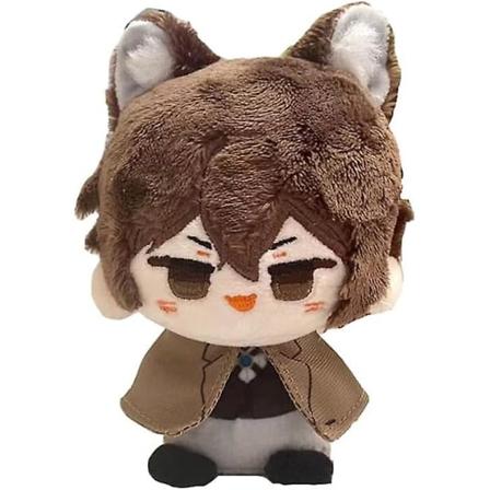 Anime Plussjdukke Nakahara Chuuya Mini Hengel Charm Søt Leke Barn Gave (a)