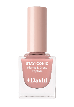 DASHL Stay Iconic Plump & Gloss Peptide Nagellack Unisex Beige 10ML