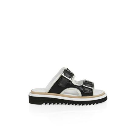 Marc Cain, Foot bed sandals Zwart, Dames, Maat:39 EU