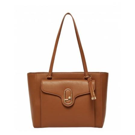Liu Jo Large Shoulder Tas , Bruin , Dames , Maat: ONE Size Schoudertassen