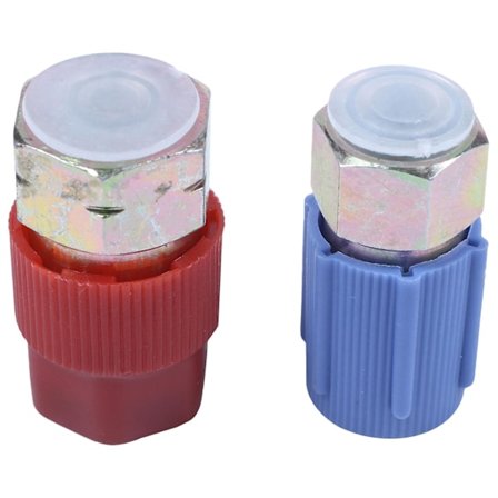 Konverteringsadapter 7/16 til 3/8 R12 til R134a Høy/Lav AC-kobling