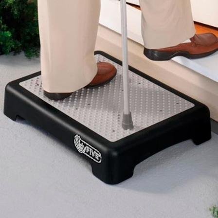 Hyfive Anti Slip Ulkoilman Puoliaskel Vanhuksille Vammaisille Ovi Kävely Ulkoilman Askellava, Ovi Kävelyjakkara Ulkoilmaan