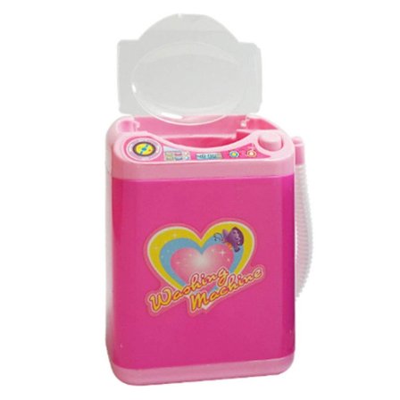 Makeup Brush Cleaner Device, Abs Söt Borste Tvättmaskin Professionell Automatisk Bärbar För Kvinnor För Powder Puff