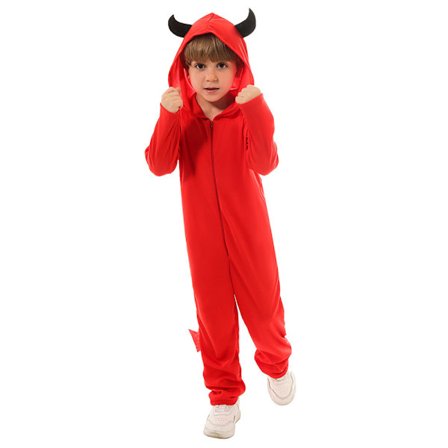 Halloween-kostyme for forestilling, rollespillkostyme for cosplay, scene-kostyme for barnedag på skolen Gutt