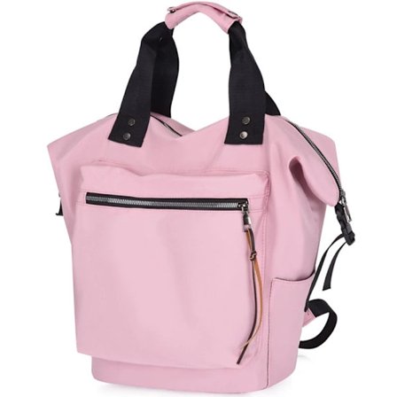 Casual Nylon Ryggsäck Dam Stor Kapacitet Rese Journal Väskor för Tonårsflickor Studenter Skolväska Handväska Daypack~01415