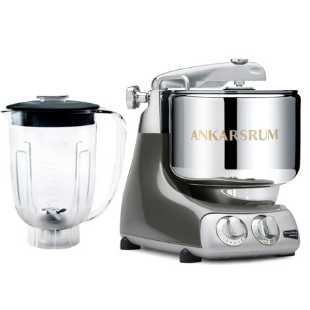 Ankarsrum AKM 6230 köksmaskin + blender, black chrome | Köksmaskiner > Köksassistenter | Bagaren och Kocken