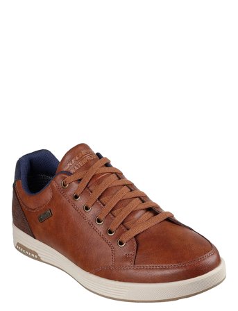 Mens Cavell Sparkman Brown Skechers