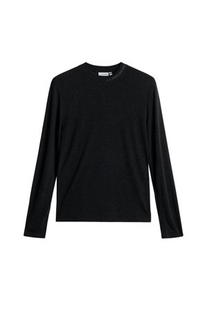 J.Lindeberg - Arnie Mock Neck Longsleeve - Fashion - Grey - Men - M