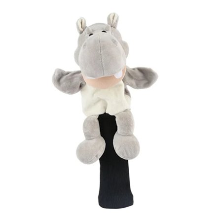 Golfklubbhodebeskyttelse for tre-driver og langvarig grå flodhest