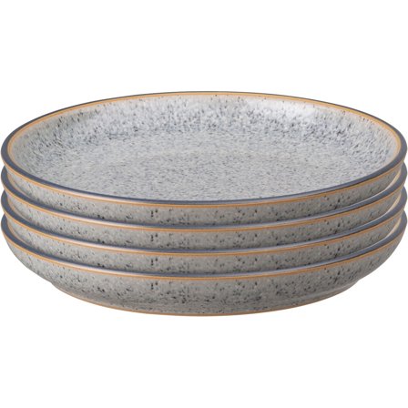 Denby Studio Grey Tallerken 17cm 4-Pak - Grå | KitchenOne
