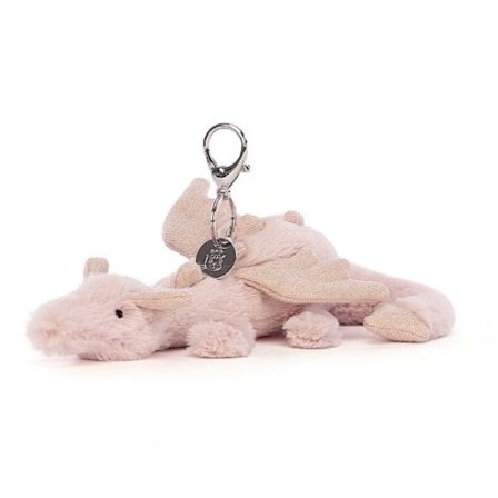 Jellycat Amuseables Rose Dragon Veskeanheng 22cm