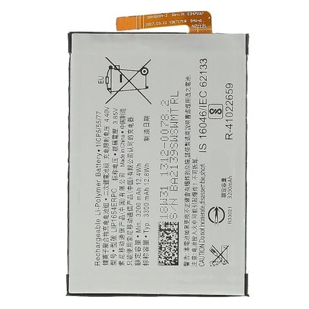 For Sony Xperia XA2 / Xperia L2 3.85V 3200mAh Li-ion Polymer Batteri Samling Del (Encode: LIP1654E