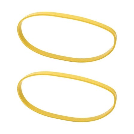 2 stk. Bandsav Dæk Træbearbejde Anti-Slip Gummi Dæk Udskiftning til 8 tommer Bandsav Hjul Dæk