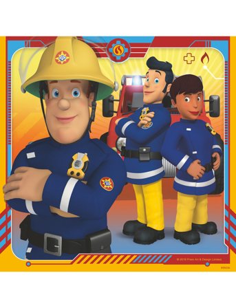 Ravensburger Fireman Sam To The Rescue! 3X49P - Multi/patterned - ONE SIZE
