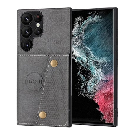 Samsung Galaxy S25 Ultra - Kortskal med Ställfunktion & Magnet