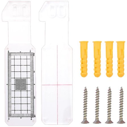 Revnemåler - Professionel revneovervågningsrekord - Revnemåler - Måler - til standard og hjørne Tell-Tale Record ...