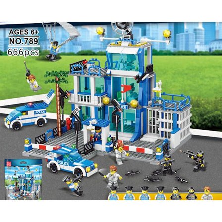 Militära serier av stadspolisen byggblock