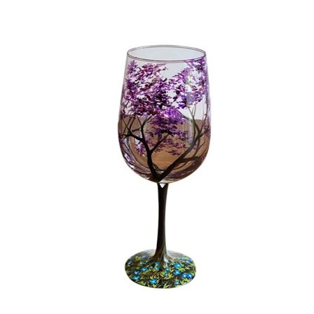 Fire Seasons Tree Vinglass Sesongsglass SPRING SPRING