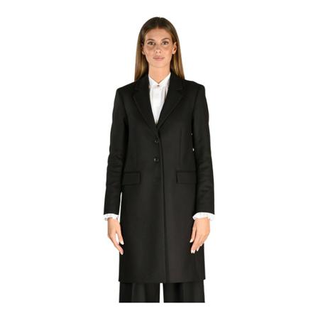 Ps By Paul Smith - Ullkappor - Svart - Dam - Storlek: 4xl, Dam, Storlek: 4XL