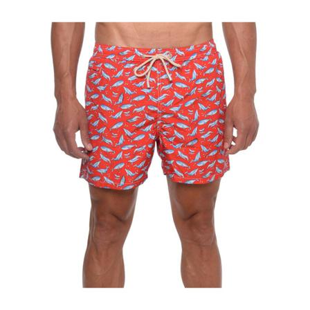 MC2 Saint Barth Lighting Swim Shorts Rød, Herre Badeshorts