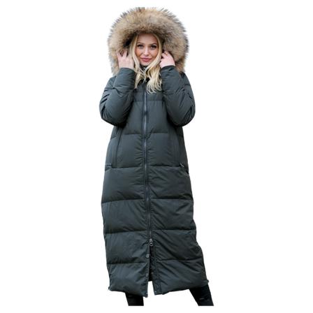 Danwear Down Coats Grøn, Dame Parka, Størrelse: 4XL
