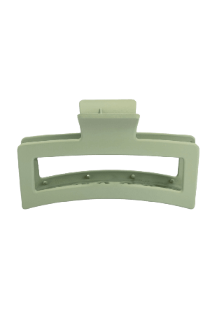 Appear Hårklämma BELLE large square Accessoarer Dam Grön 13CM