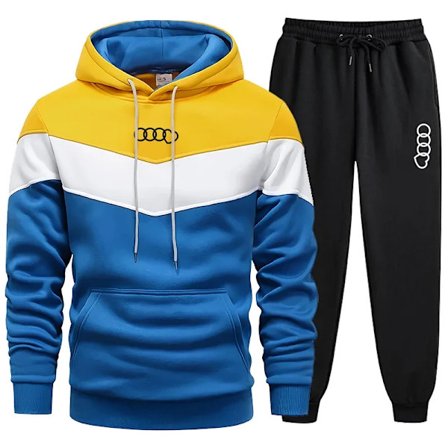 Herreklær Casual Sweatshirt Dress Gensere for Menn Daglig Tricolor Hettegensere Hot Høy Kvalitet 2024 Sports Tracksuit Jogging